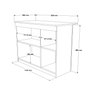 Hanah Home Mesa de Cocina OR2-S Roble